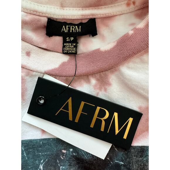 * New ~ AFRM ~ Billie Side Ruched Crop Tank Top Size S - Picture 6 of 6